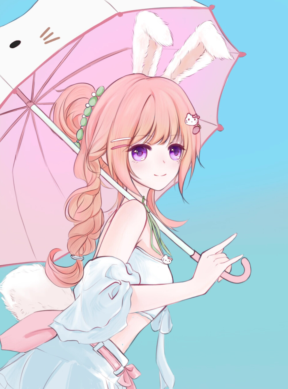 公孙离 插画 可爱