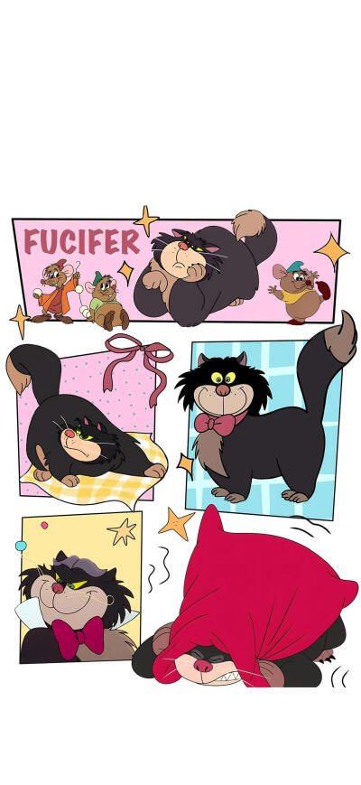 路西法坏猫壁纸