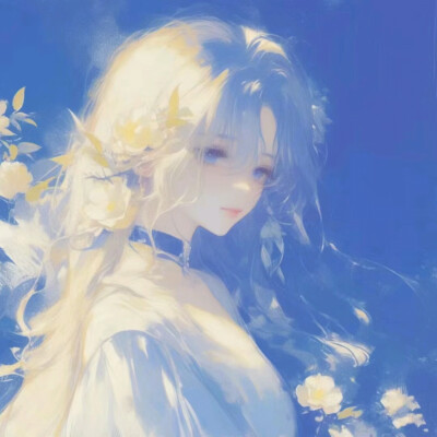 动漫 卡通 女生 女头 头像 古风 二次元