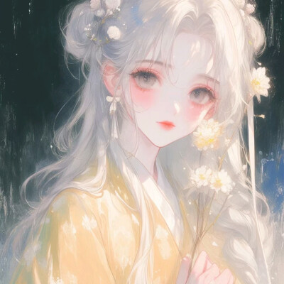 动漫 卡通 女生 女头 头像 古风 二次元