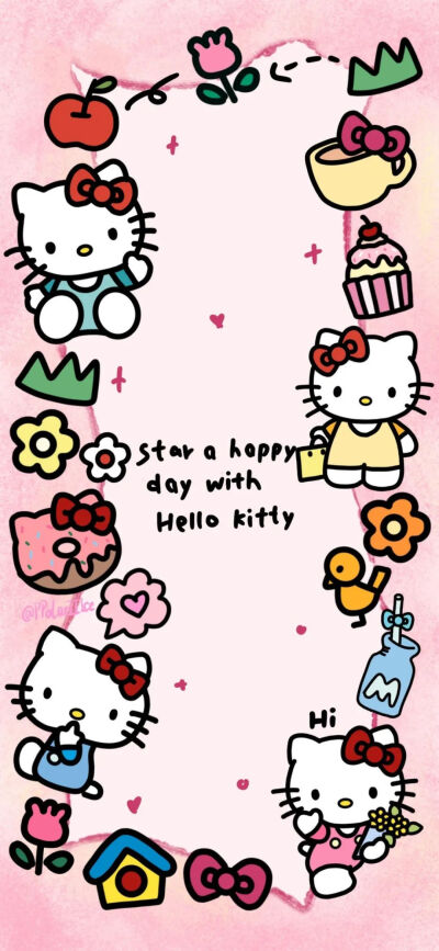 手机壁纸｜HelloKitty