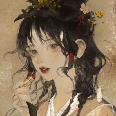 古风动漫女生头像