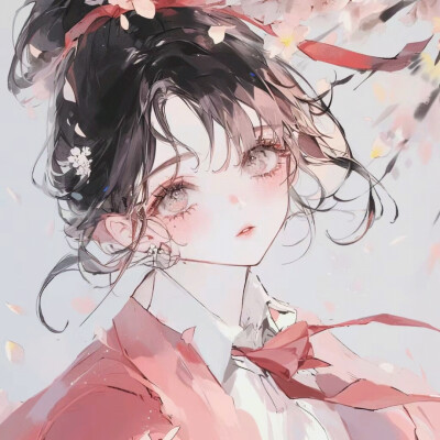 动漫 卡通 女生 女头 头像 古风 二次元