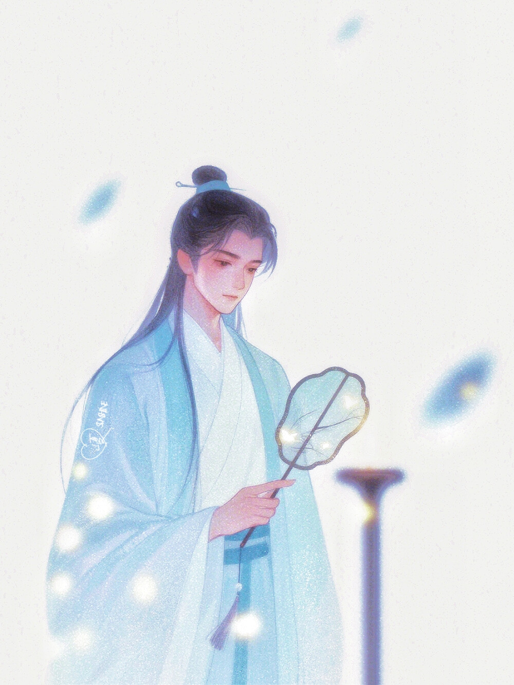 小扇引微凉，悠悠夏日长