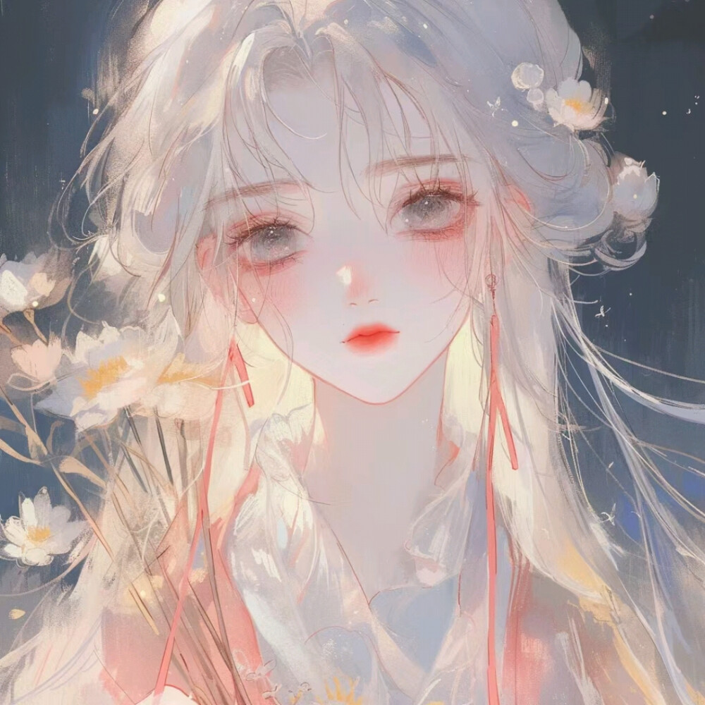 动漫 卡通 女生 女头 头像 古风 二次元