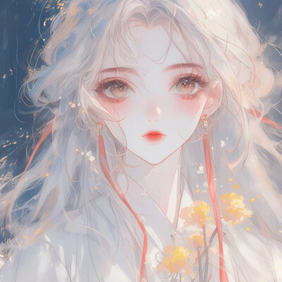 动漫 卡通 女生 女头 头像 古风 二次元