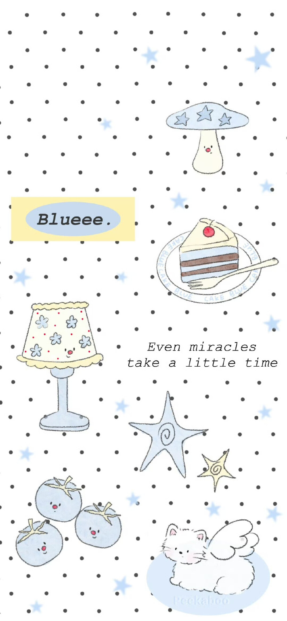 古早蓝色系列壁纸～