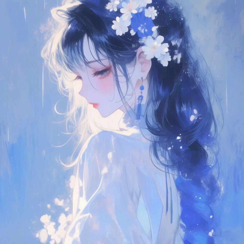 动漫 卡通 女生 女头 头像 古风 二次元