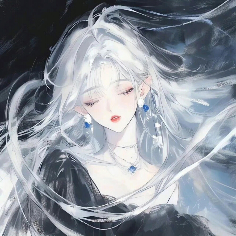 动漫卡通女生女头头像古风二次元