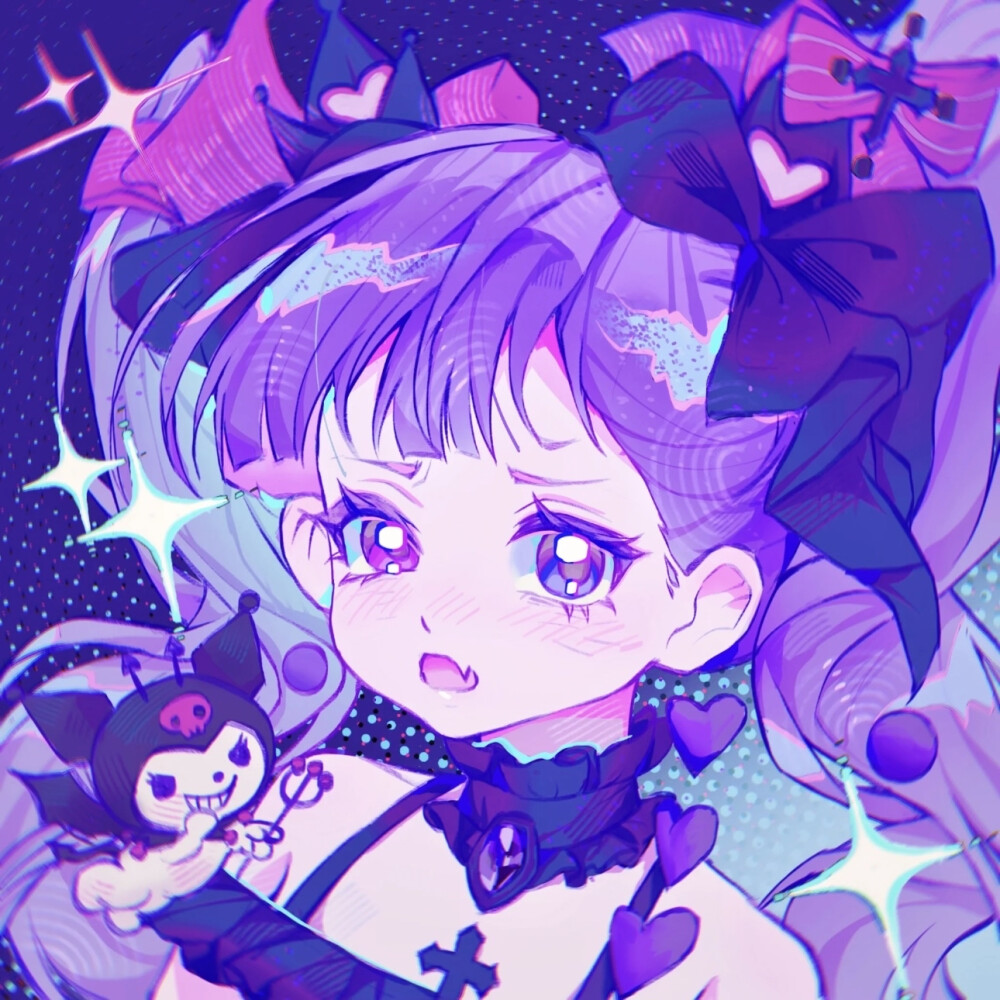 安琪拉库洛米联动 插画头像
画师：氢氧小禾