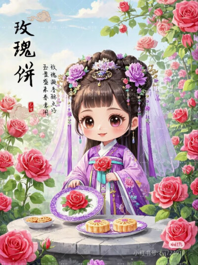 卡通美女