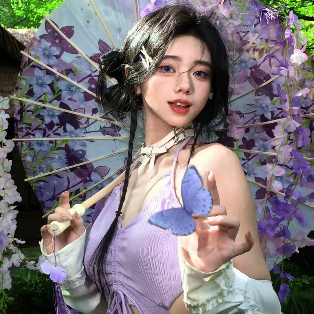 超仙的紫色头像