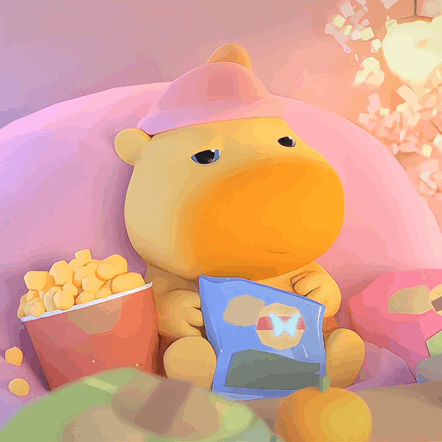 水豚噜噜表情包