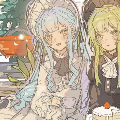 动漫闺蜜头像