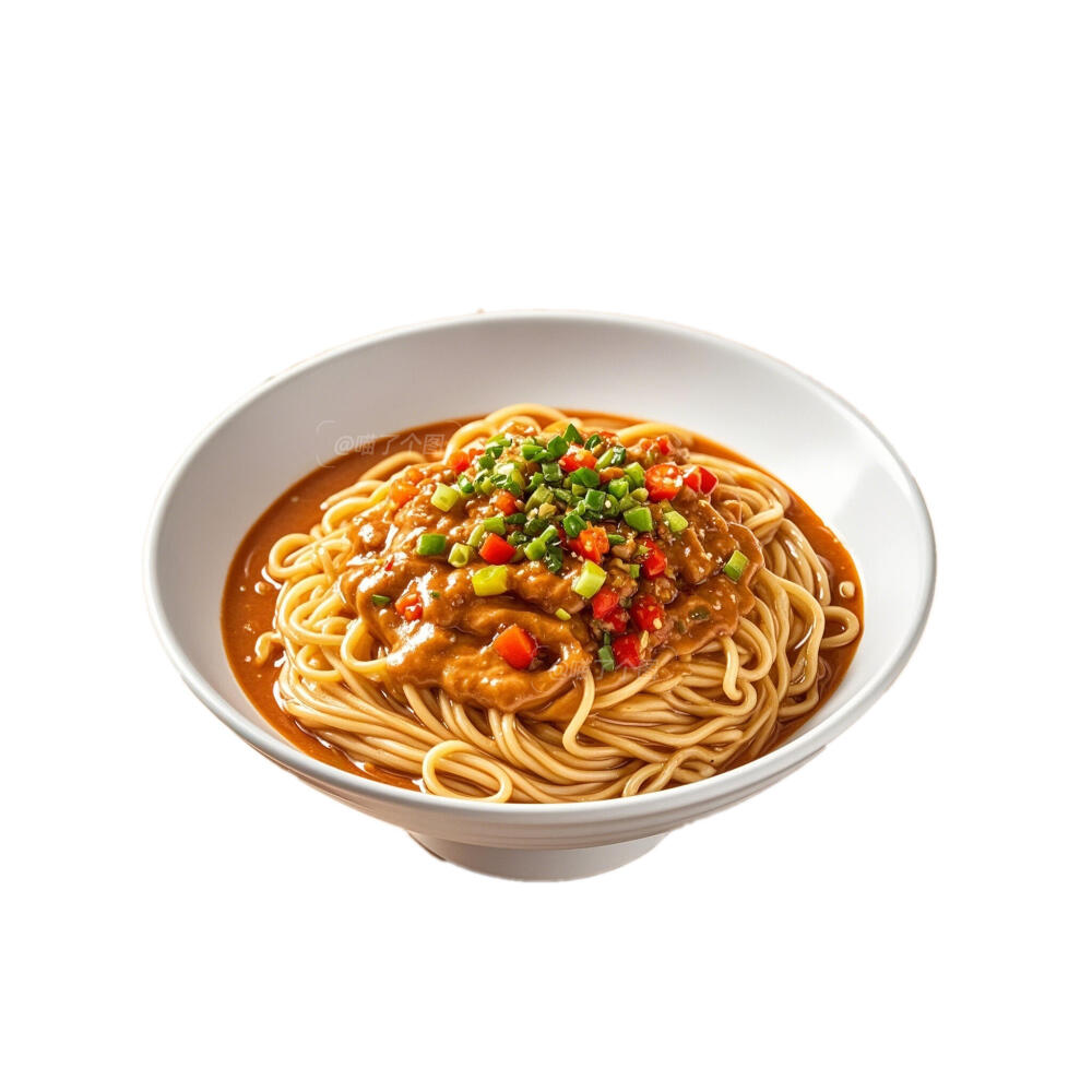 面条白底头像