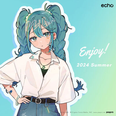 初音ミク × echo