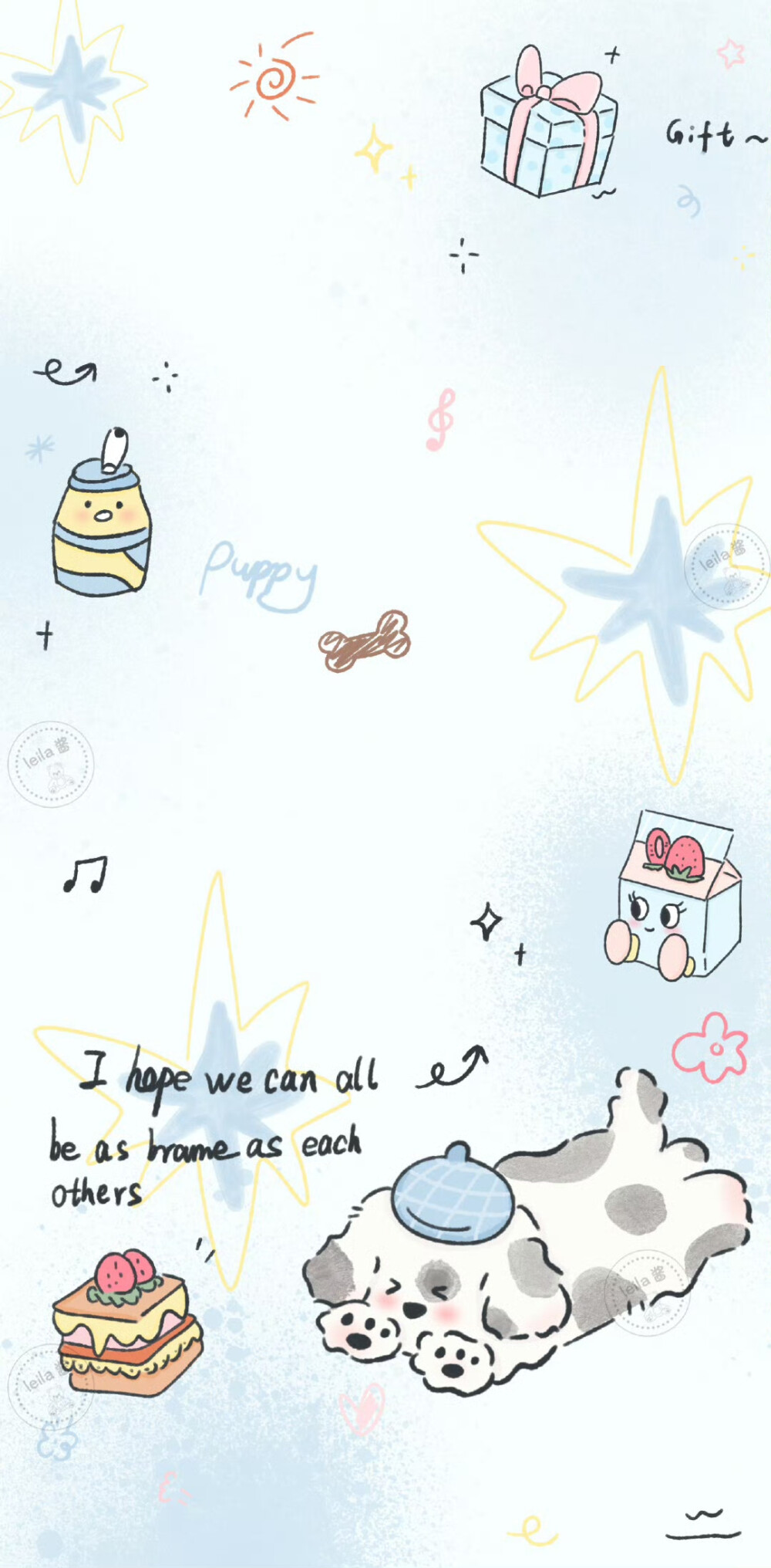 可爱小动物壁纸套图