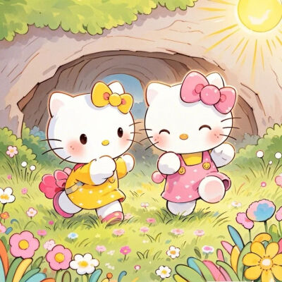 KT猫 头像 萌图 卡通