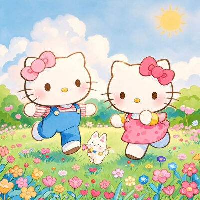 KT猫 头像 萌图 卡通