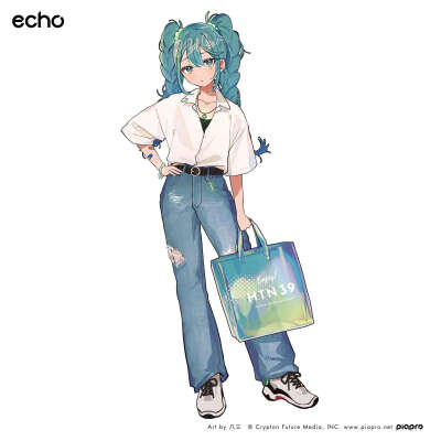 初音ミク × echo