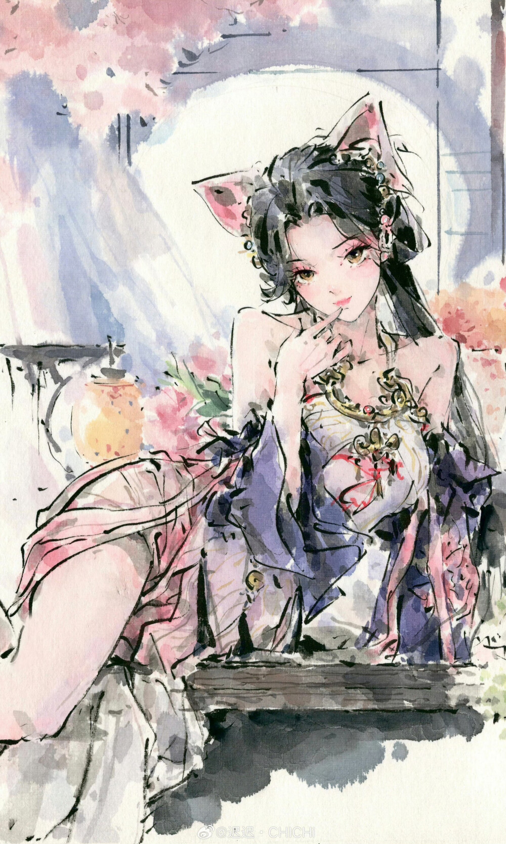 画师：迟迟CHICHi（vb）