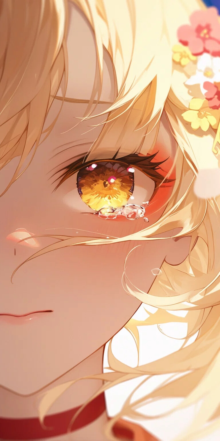 ⭐原神|壁纸|宵宫 眼部超特写 #原神 #二次元 #宵宫 图片来自网络