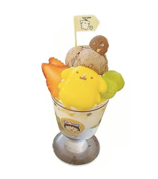 芭菲甜品白底头像