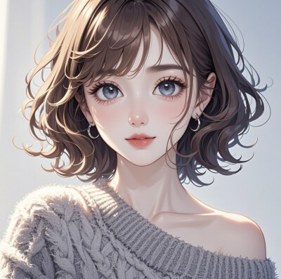 二次元女头