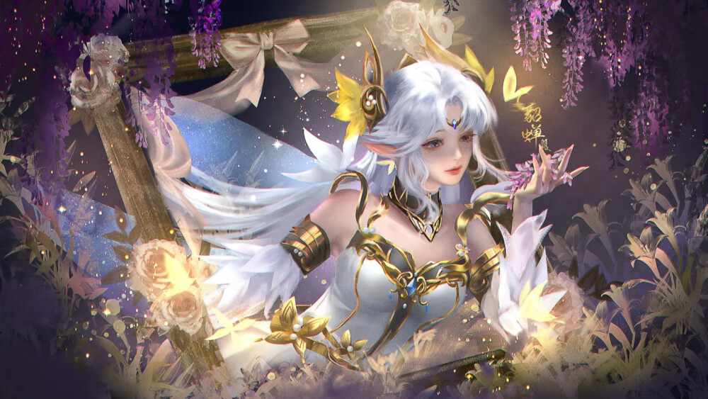 王者荣耀 貂蝉 金色仲夏夜
画师：告白的精神净土