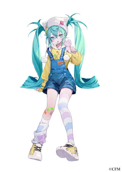 初音ミク『ぬーどるストッパーフィギュアーロリポップー』の原画を描かせていただきました！
初音ミクのフィギュアデザインを担当させていただき大変光栄です。
来年春より展開予定とのことなので是非チェックしてい…