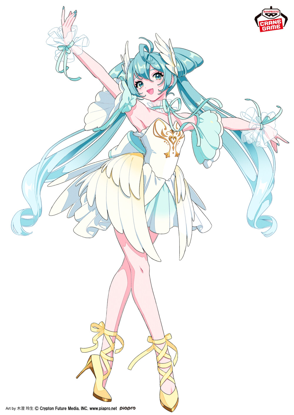 「BANPRESTO EVOLVE」
第1弾 初音ミク『白鳥の湖』
イラストとデザインを担当しました
