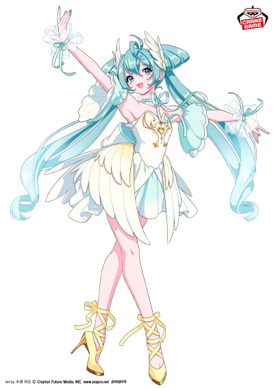 「BANPRESTO EVOLVE」
第1弾 初音ミク『白鳥の湖』
イラストとデザインを担当しました