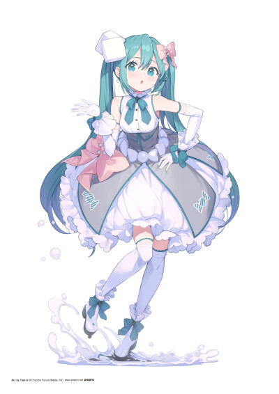 39(ミク)の日 記念くじ 2nd season B賞 初公開！
Tam-Uさん描き下ろしの「Melty Sugar」をテーマにしたイラストがフィギュアになって