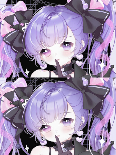 王者荣耀 安琪拉库洛米联动 插画头像
画师：叽叽歪歪