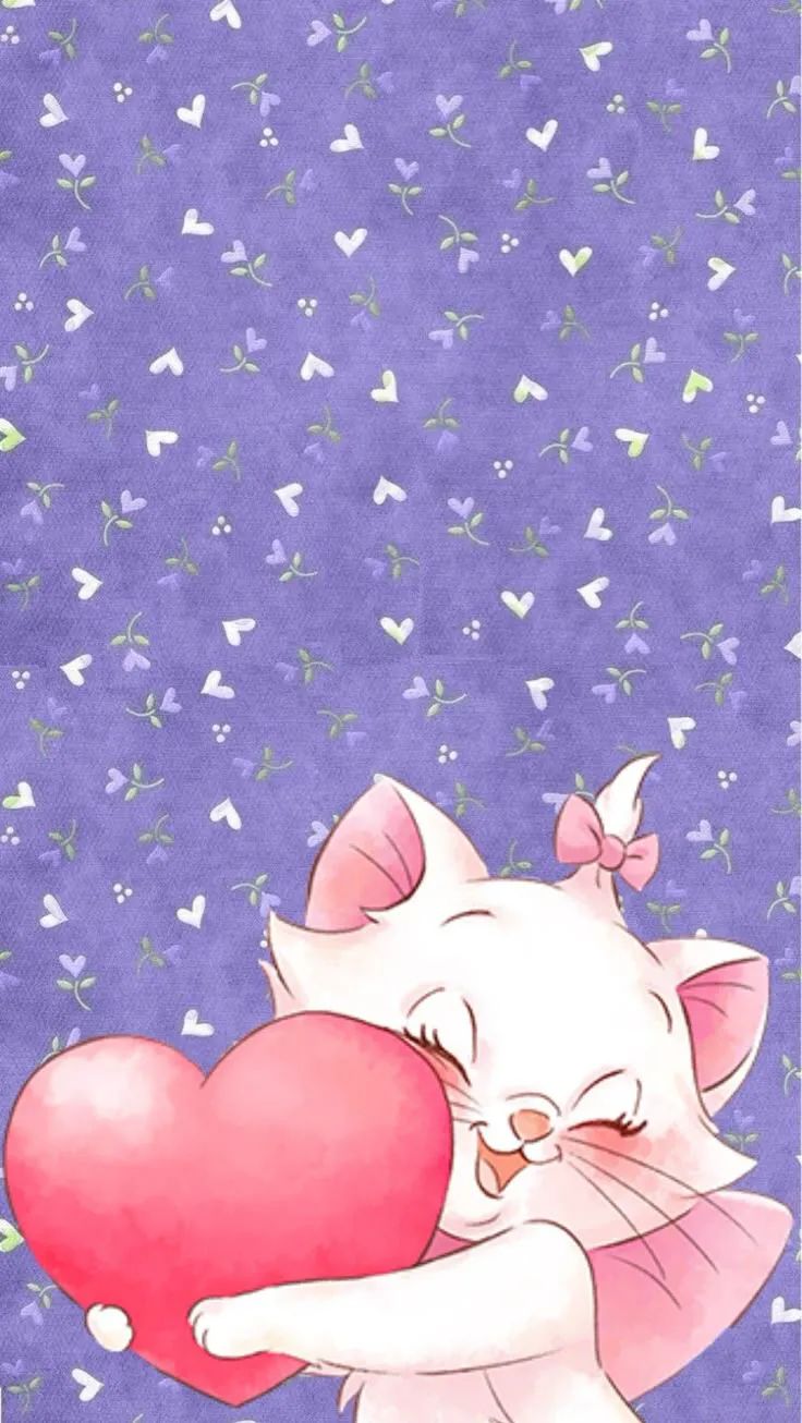 玛丽猫 迪士尼 壁纸 萌图 卡通