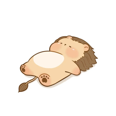 躺平头像