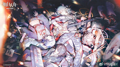明日方舟六周年贺图