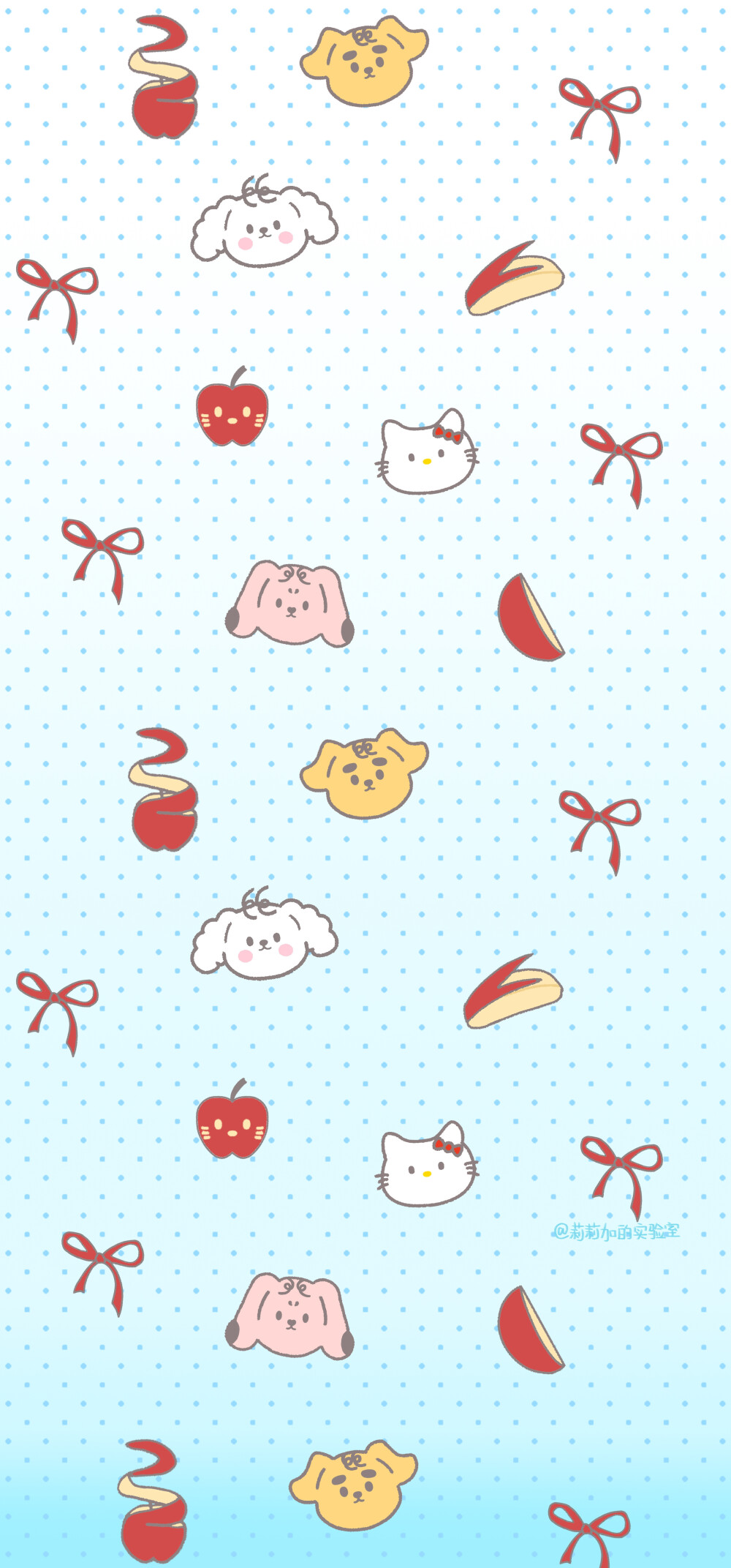 可爱壁纸
画师：莉莉加的实验室
#插画壁纸#