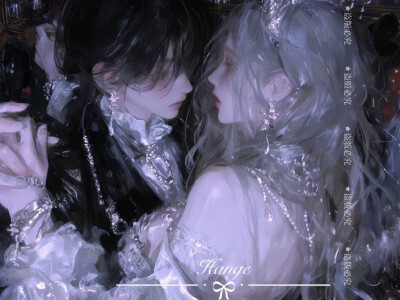 AI 双女主 插画