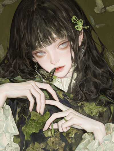 AI infp 插画