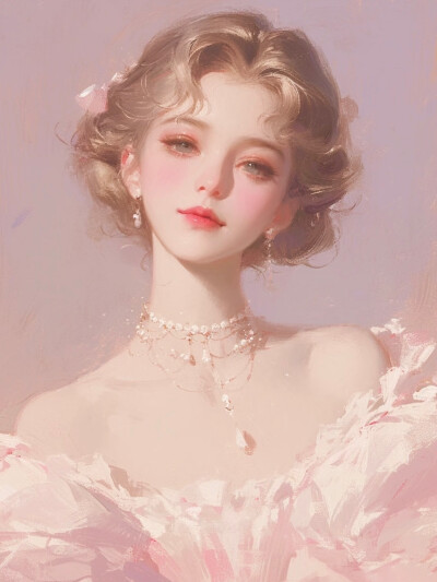 AI 公主插画