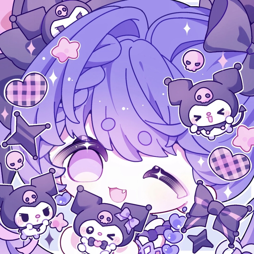 王者荣耀 安琪拉库洛米联动 插画头像
画师：追逐黄昏