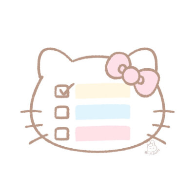 Kitty图标第一弹 ​​​～@一只Bunny-