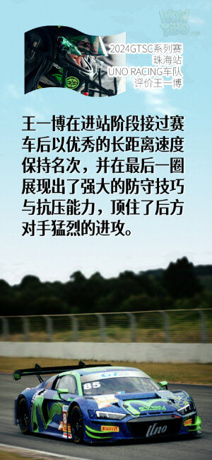 2024GTSC系列赛
王一博
珠海站采访