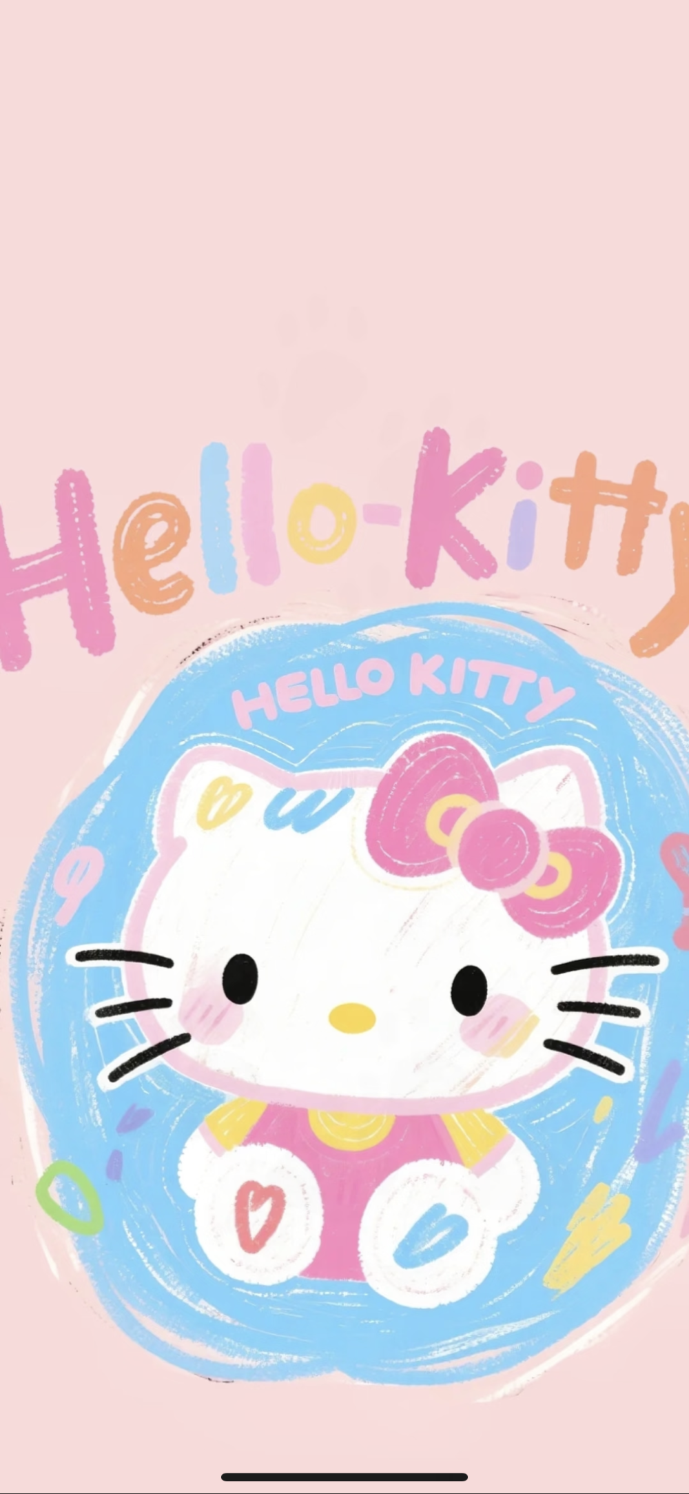 kitty猫 三丽鸥 彩铅风 hello kitty