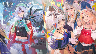 明日方舟六周年贺图