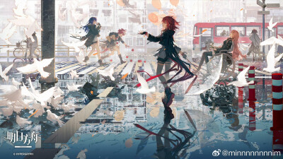 明日方舟六周年贺图