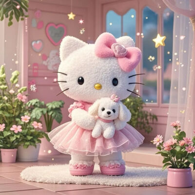 KT猫 头像 萌图 卡通