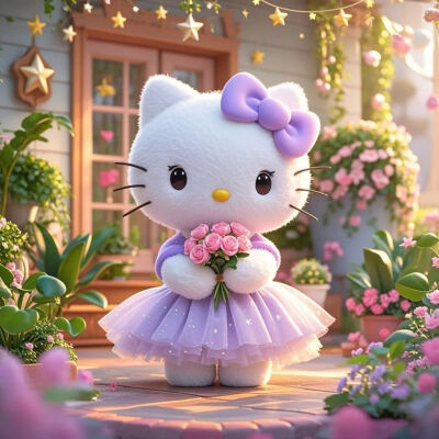 KT猫 头像 萌图 卡通