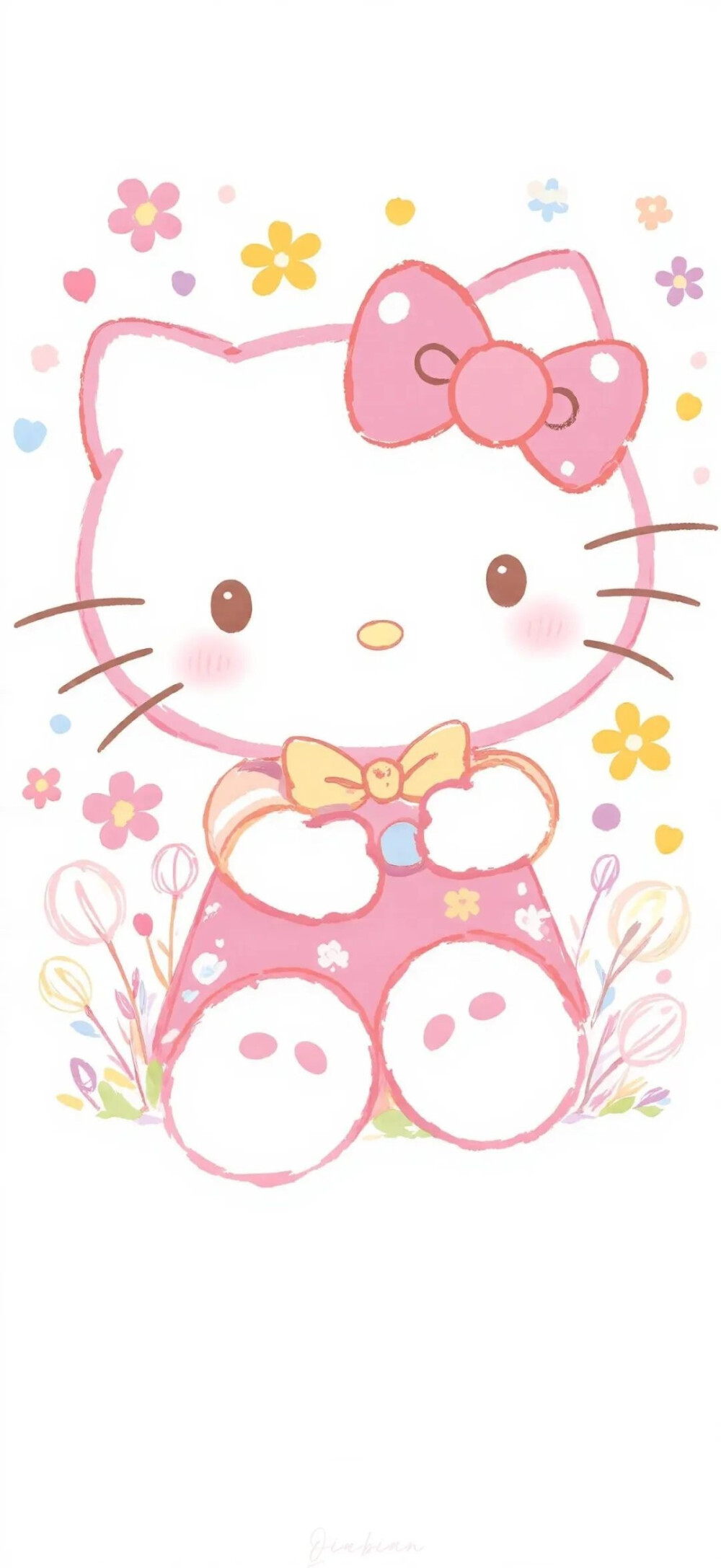 KT猫 壁纸 卡通 萌图